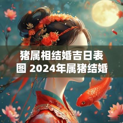 猪属相结婚吉日表图 2025年属猪结婚吉日