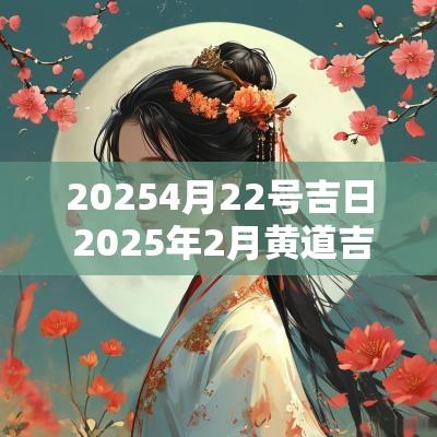 20254月22号吉日 2025年2月黄道吉日查询