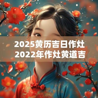 2025黄历吉日作灶 2025年作灶黄道吉日