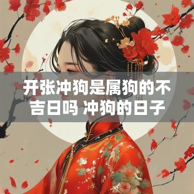 开张冲狗是属狗的不吉日吗 冲狗的日子属狗的可以结婚吗