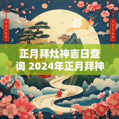 正月拜灶神吉日查询 2025年正月拜神吉日