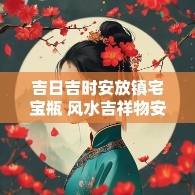 吉日吉时安放镇宅宝瓶 风水吉祥物安放吉日选