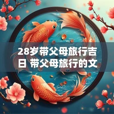 28岁带父母旅行吉日 带父母旅行的文案简单
