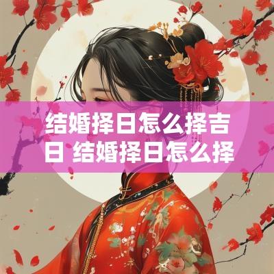 结婚择日怎么择吉日 结婚择日怎么择吉日好