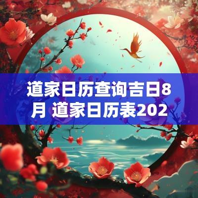 道家日历查询吉日8月 道家日历表2025