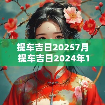 提车吉日20257月 提车吉日2025年1月份黄道吉日