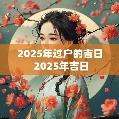 2025年过户的吉日 2025年吉日