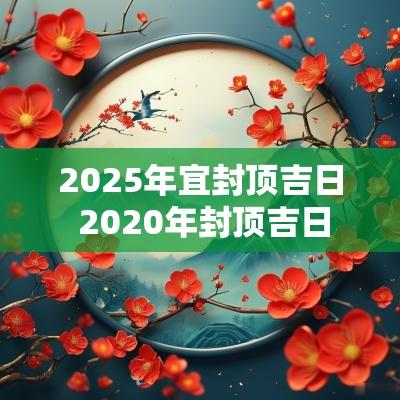 2025年宜封顶吉日 2025年封顶吉日