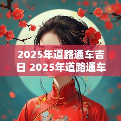 2025年道路通车吉日 2025年道路通车吉日表