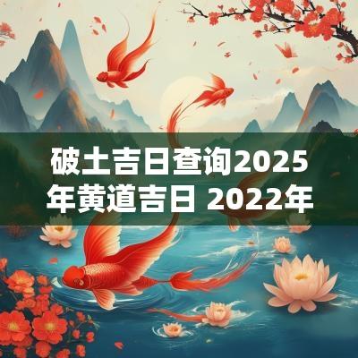 破土吉日查询2025年黄道吉日 2025年破土吉日