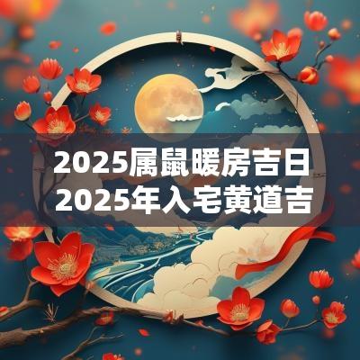 2025属鼠暖房吉日 2025年入宅黄道吉日一览表