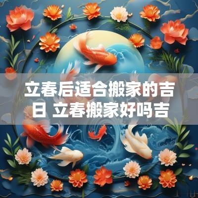 立春后适合搬家的吉日 立春搬家好吗吉利吗
