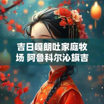 吉日嘎朗吐家庭牧场 阿鲁科尔沁旗吉日嘎郎图家庭牧场