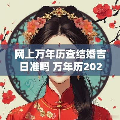 网上万年历查结婚吉日准吗 万年历2025结婚最好日子