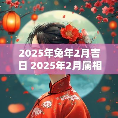 2025年蛇年2月吉日 2025年2月属相