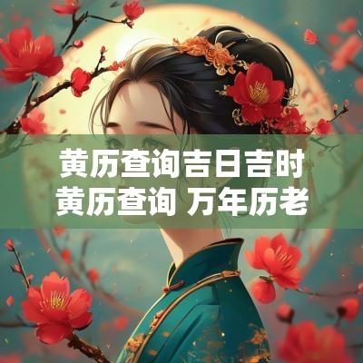 黄历查询吉日吉时黄历查询 万年历老黄历吉日吉时查询