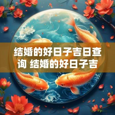 结婚的好日子吉日查询 结婚的好日子吉日查询2025