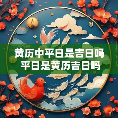 黄历中平日是吉日吗 平日是黄历吉日吗