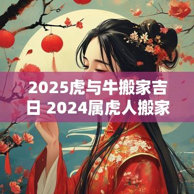 2025虎与牛搬家吉日 2025属虎人搬家吉日