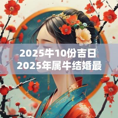 2025牛10份吉日 2025年属牛结婚最佳吉日