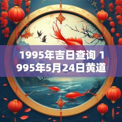 1995年吉日查询 1995年5月24日黄道吉日查询