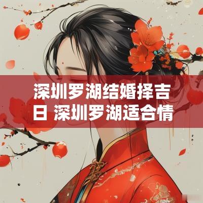 深圳罗湖结婚择吉日 深圳罗湖适合情侣去的地方推荐