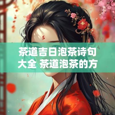 茶道吉日泡茶诗句大全 茶道泡茶的方法步骤