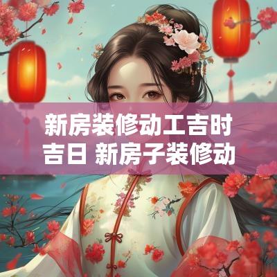 新房装修动工吉时吉日 新房子装修动工吉祥话