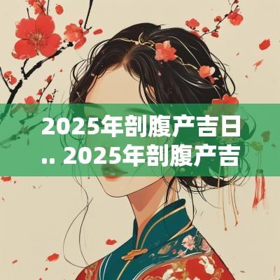 2025年剖腹产吉日.. 2025年剖腹产吉日吉时