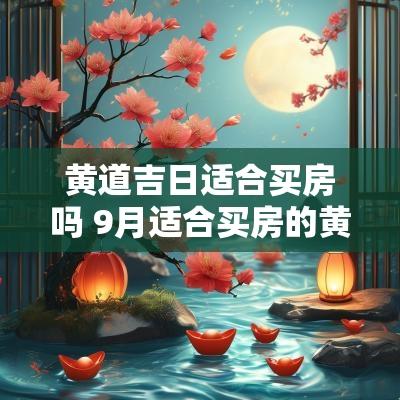 黄道吉日适合买房吗 9月适合买房的黄道吉日