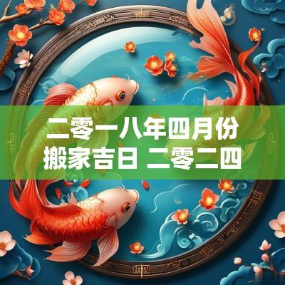 二零一八年四月份搬家吉日 二零二四年四月份搬家吉日 二零一八年四月份搬家吉日 二零二四年四月份搬家吉日