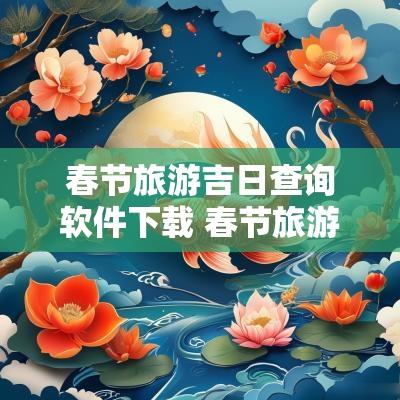 春节旅游吉日查询软件下载 春节旅游2025