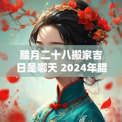 腊月二十八搬家吉日是哪天 2025年腊月二十八适合搬家吗