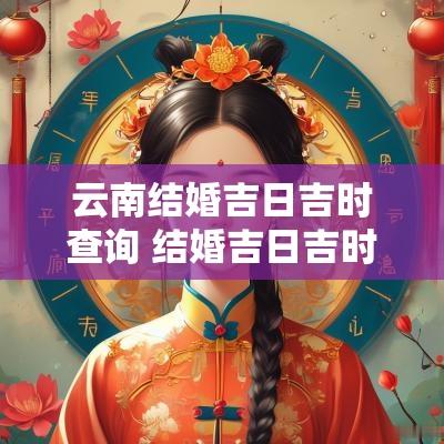 云南结婚吉日吉时查询 结婚吉日吉时查询大全