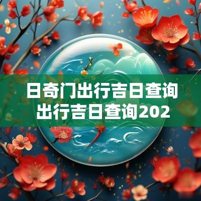 日奇门出行吉日查询 出行吉日查询2025年黄道吉日