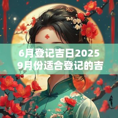 6月登记吉日2025 9月份适合登记的吉日