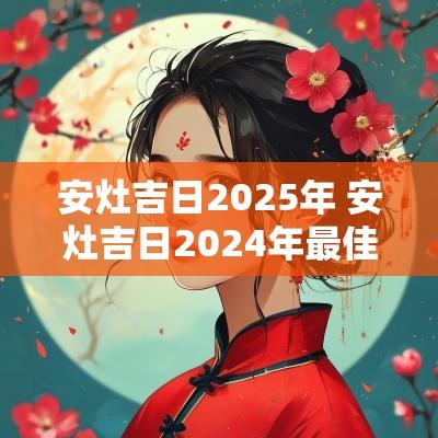 安灶吉日2025年 安灶吉日2025年最佳时间