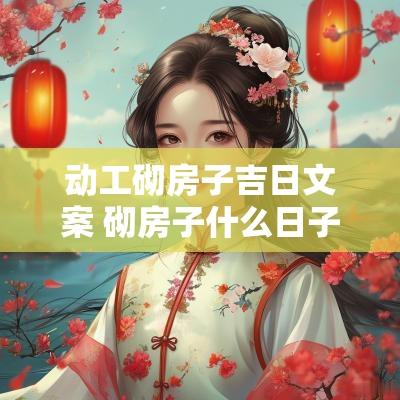 动工砌房子吉日文案 砌房子什么日子动工好