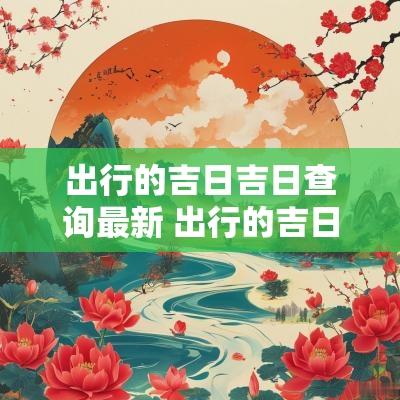 出行的吉日吉日查询最新 出行的吉日吉时