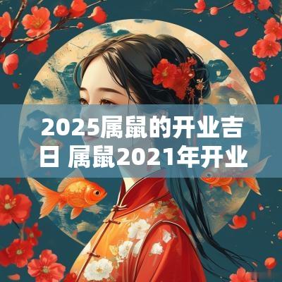 2025属鼠的开业吉日 属鼠2025年开业大吉的日子