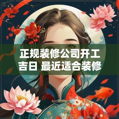 正规装修公司开工吉日 最近适合装修开工的黄道吉日