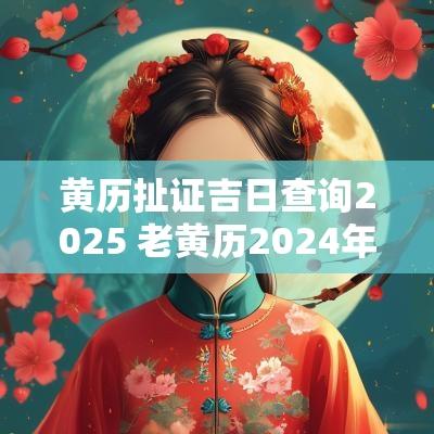 黄历扯证吉日查询2025 老黄历2025年黄道吉日领证