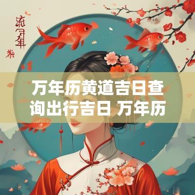 万年历黄道吉日查询出行吉日 万年历黄道吉日出行吉日查询
