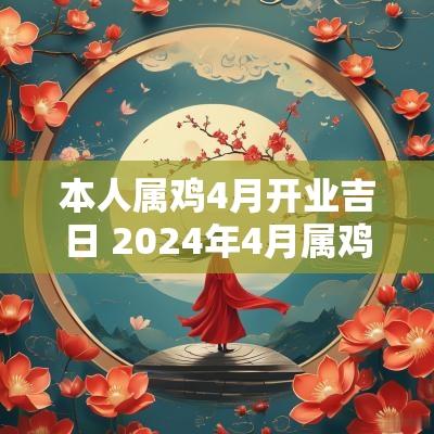 本人属鸡4月开业吉日 2025年4月属鸡开业黄道吉日