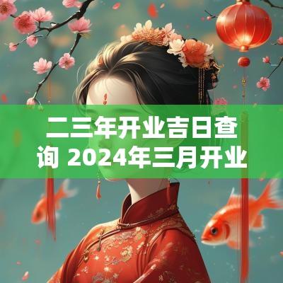 二三年开业吉日查询 2025年三月开业吉日查询