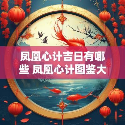 凤凰心计吉日有哪些 凤凰心计图鉴大全