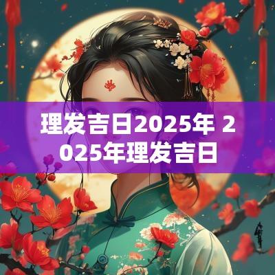 理发吉日2025年 2025年理发吉日