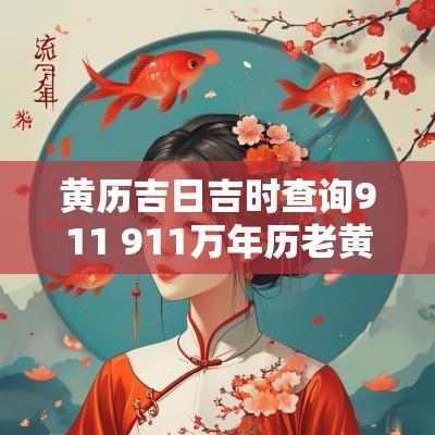 黄历吉日吉时查询911 911万年历老黄历吉日吉时查询