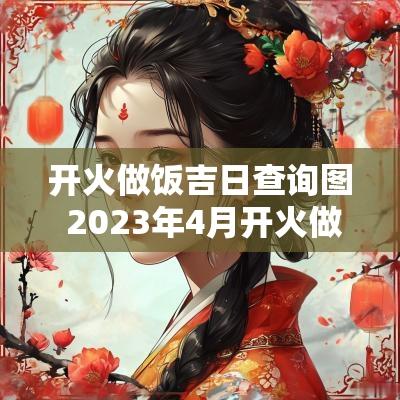 开火做饭吉日查询图 2025年4月开火做饭吉日查询