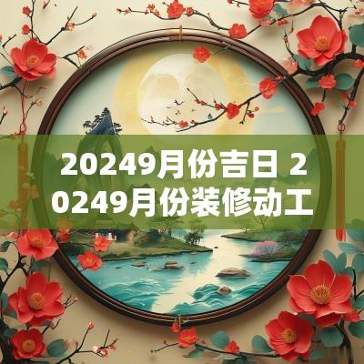 20259月份吉日 20259月份装修动工吉日查询